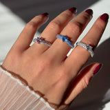 Anello Elara bianco