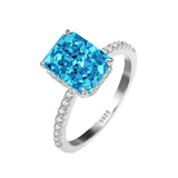 Anello Zahra Azzurro