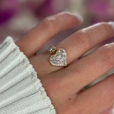 Love regolabile ♡ Anello Argento 925