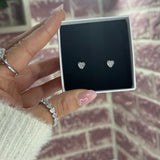 Ama White ♡ Orecchini Argento 925