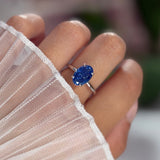 Cut Blu ♡ Anello Argento925