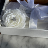 Zahra White ♡ Anello Argento 925