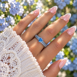 Elara Blu ♡ Anello Argento 925