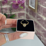 Afrodite ♡ Anello Acciaio regolabile