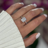 Zahra White ♡ Anello Argento 925