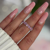 Ama Pink ♡ Anello Argento 925