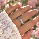 Elara White ♡ Anello Argento 925