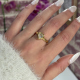 Afrodite ♡ Anello Acciaio regolabile