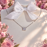 Zahra White ♡ Collana Argento 925