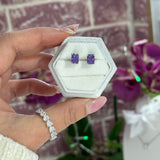 Zahra Lilla ♡ Orecchini Argento 925