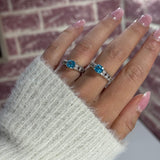 Genny Blu ♡ Anello Argento 925