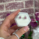 Zahra Pink ♡ Orecchini Argento 924