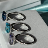 Anello Zahra viola