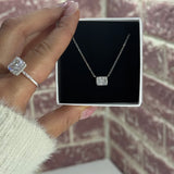 Zahra White ♡ Collana Argento 925