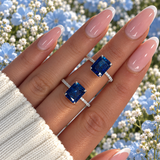Zahra Blu ♡ Anello Argento 925