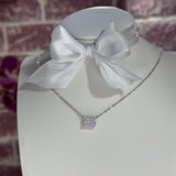 Zahra White ♡ Collana Argento 925