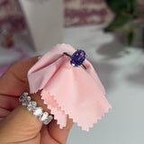 Cut Viola ♡ Anello Argento925