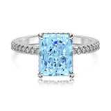 Zahra Celeste ♡ Anello Argento 925