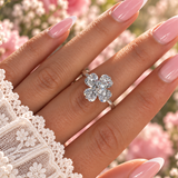 Runa White ♡ Anello Argento925