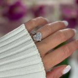 Love regolabile ♡ Anello Argento 925