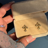 Cross Earrings