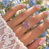 Runa Pink ♡ Anello Argento925