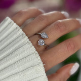 Bliss Regolabile ♡ Anello Acciaio
