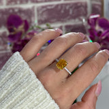 Zahra Ocra ♡ Anello Argento 925