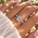 Zahra White ♡ Anello Argento 925
