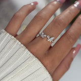 Fly Regolabile Silver ♡ Anello Argento925