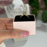 Zahra White ♡ Anello Argento 925