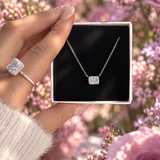Zahra White ♡ Collana Argento 925