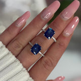 Zahra Blu ♡ Anello Argento 925