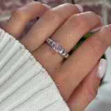 Genny Pink ♡ Anello Argento 925