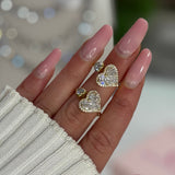 Love regolabile ♡ Anello Argento 925