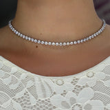 Tennis ♡ Collana Acciaio