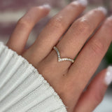 Tiara Gold ♡ Anello Acciaio