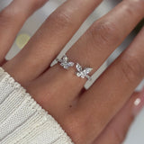 Fly Regolabile Silver ♡ Anello Argento925