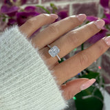 Zahra White ♡ Anello Argento 925