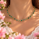 Sapphire Gold ♡ Collana Acciaio