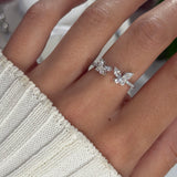 Fly Regolabile Silver ♡ Anello Argento925