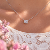 Zahra White ♡ Collana Argento 925