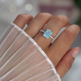 Zahra Celeste ♡ Anello Argento 925