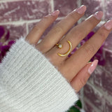 Luna ♡ Anello Argento 925 regolabile