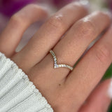 Tiara Gold ♡ Anello Acciaio
