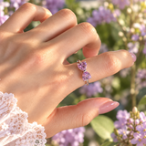 Sienna Pink ♡ Anello Argento925