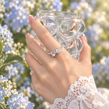 Sienna White ♡ Anello Argento925