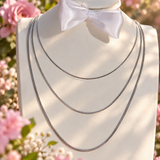 Trio ♡ Collana Acciaio