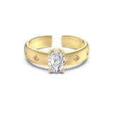 Anello Taylor regolabile gold