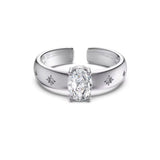 Anello Taylor regolabile silver